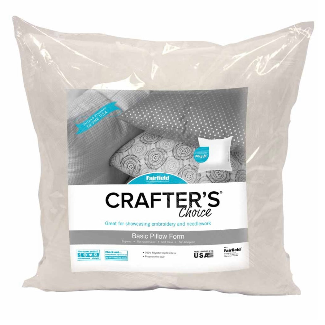 Poly Fil Crafter's Choice Pillow Insert 18x18 2 pack