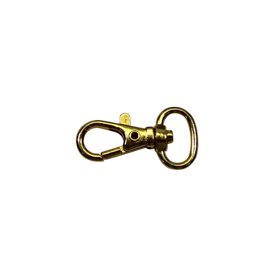 Swivel Hooks - 12mm (1/2″) - Gold - 2 pcs · King Textiles