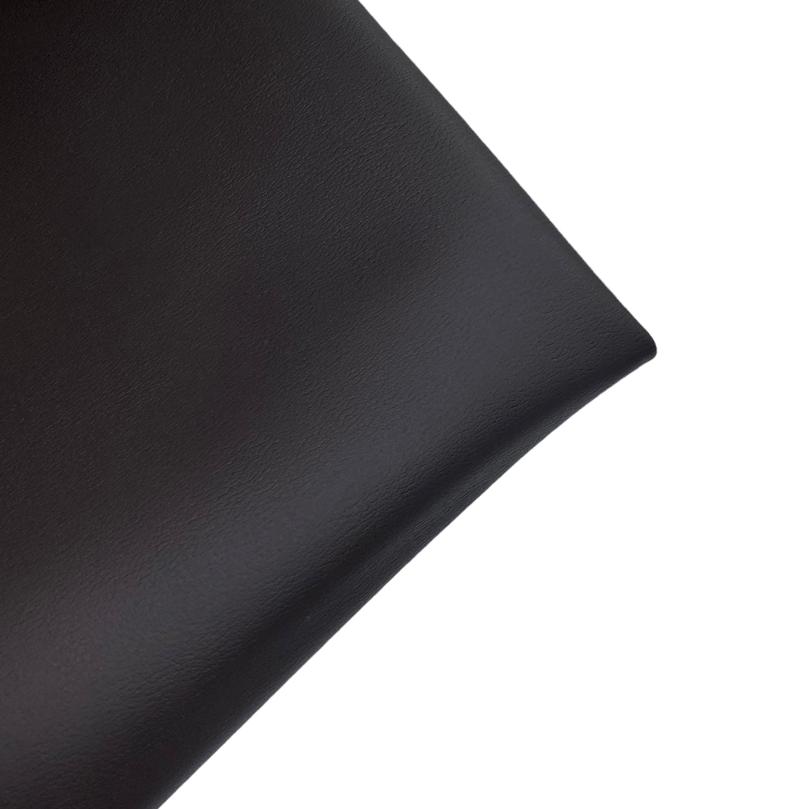 Perforated Stretch Faux Leather - 56” - Black · King Textiles