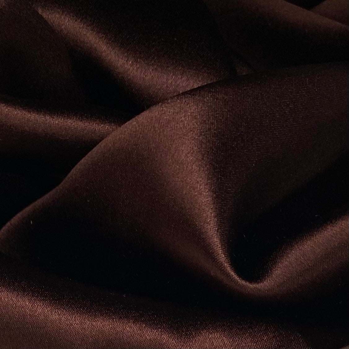 Mulberry Silk Charmeuse - 54” - Brown