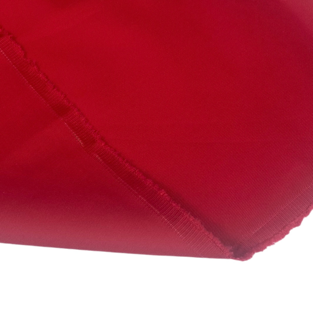 7oz Twill Cotton/Polyester Canvas - Red