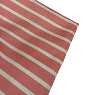 Striped Cotton - Pink/Beige - Remnant