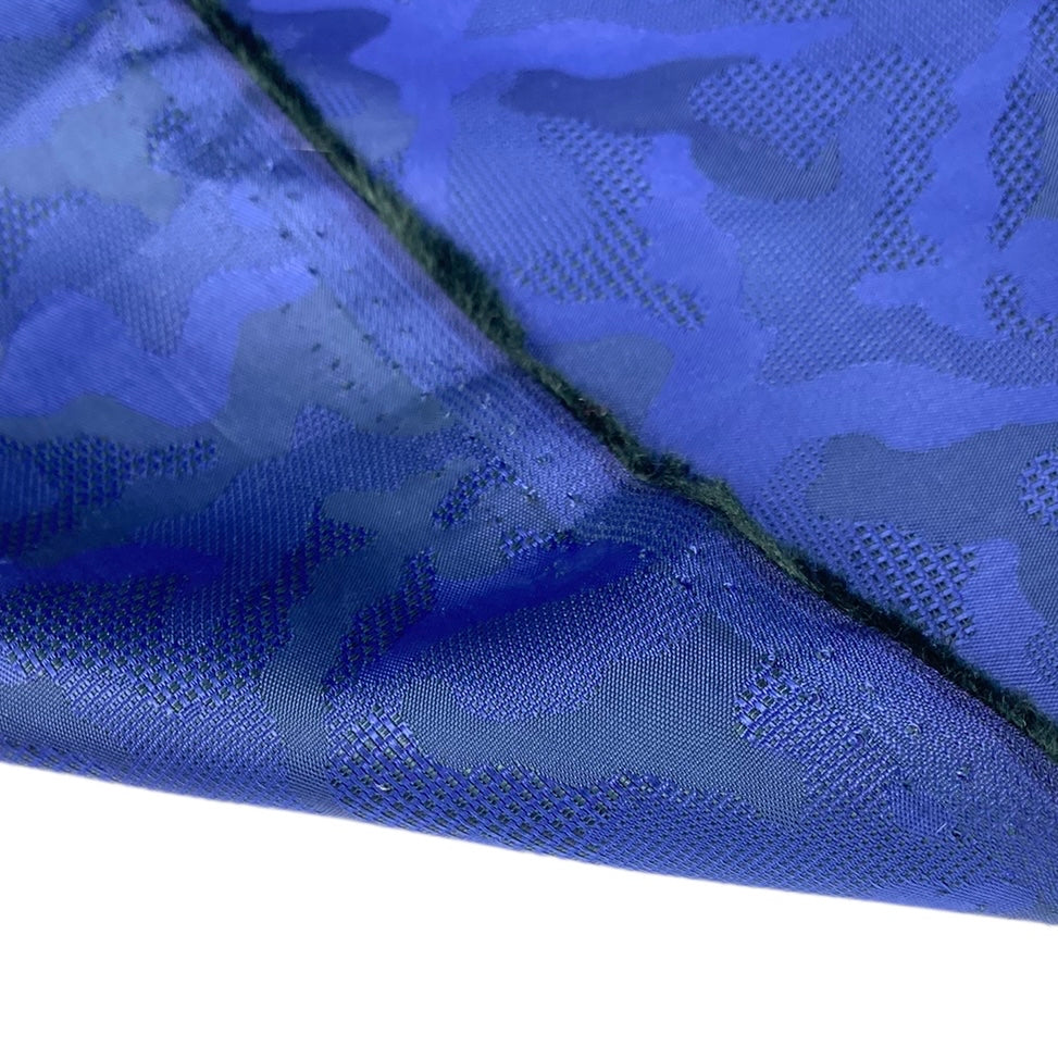 Two Tone Camouflage Lining - Blue/Black