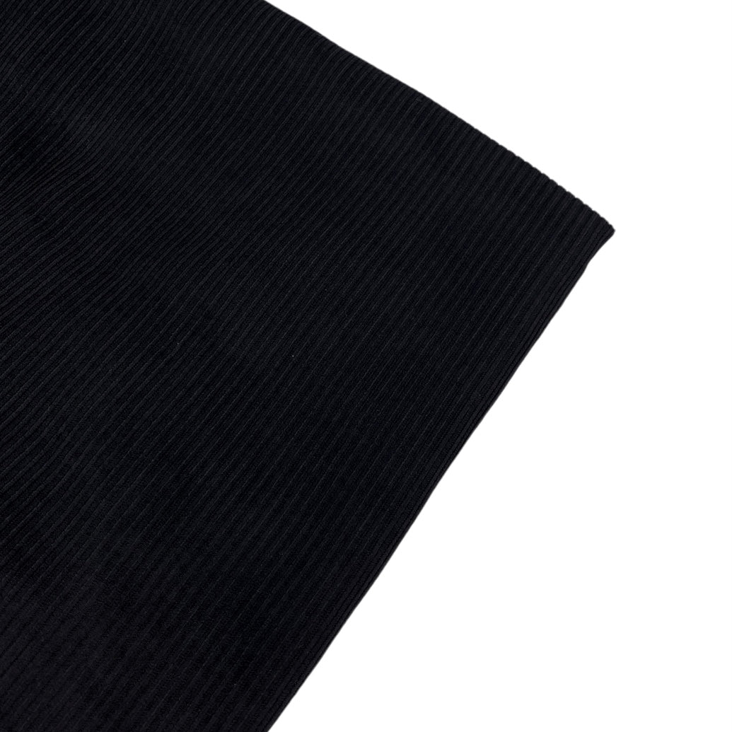 Standard Wale Corduroy Remnant - Black