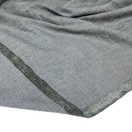 Chenille Upholstery Designer Remnant  - Grey