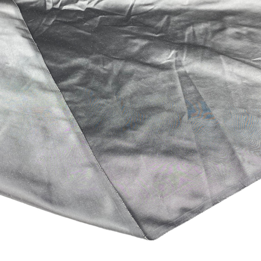 Shot Silk Taffeta - Remnant - Silver/Black