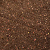 Wool Blend Coating Remnant - Brown/Orange/Yellow/Black