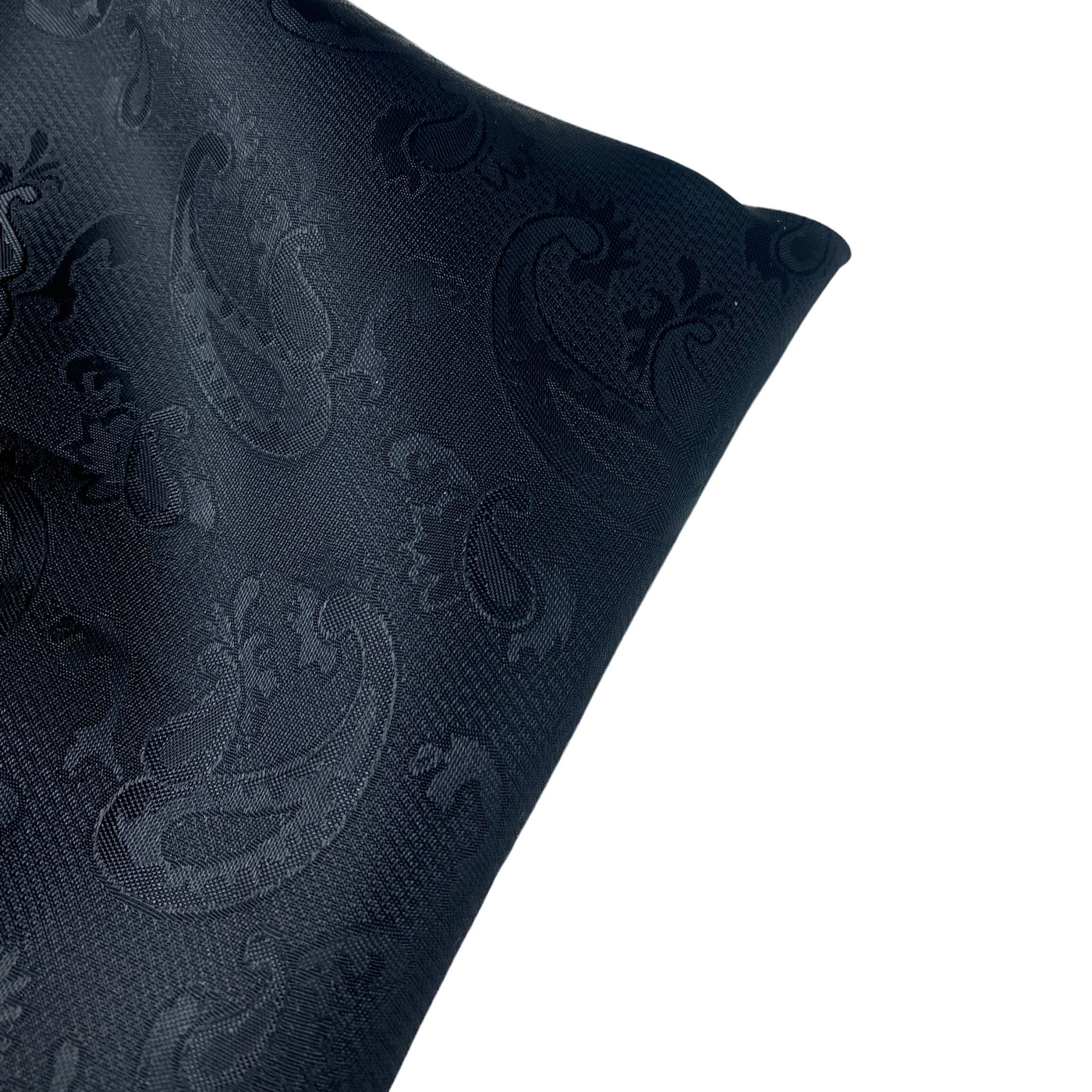 Paisley Jacquard Lining - Black