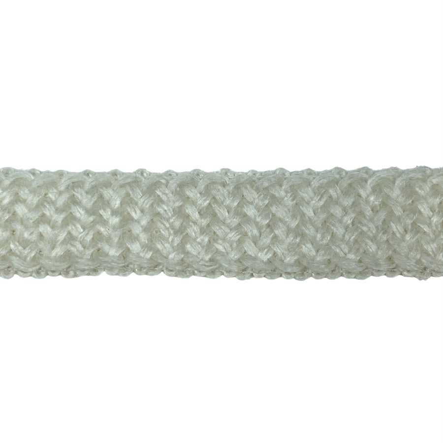 Decorative Stretch Knit Trim - White