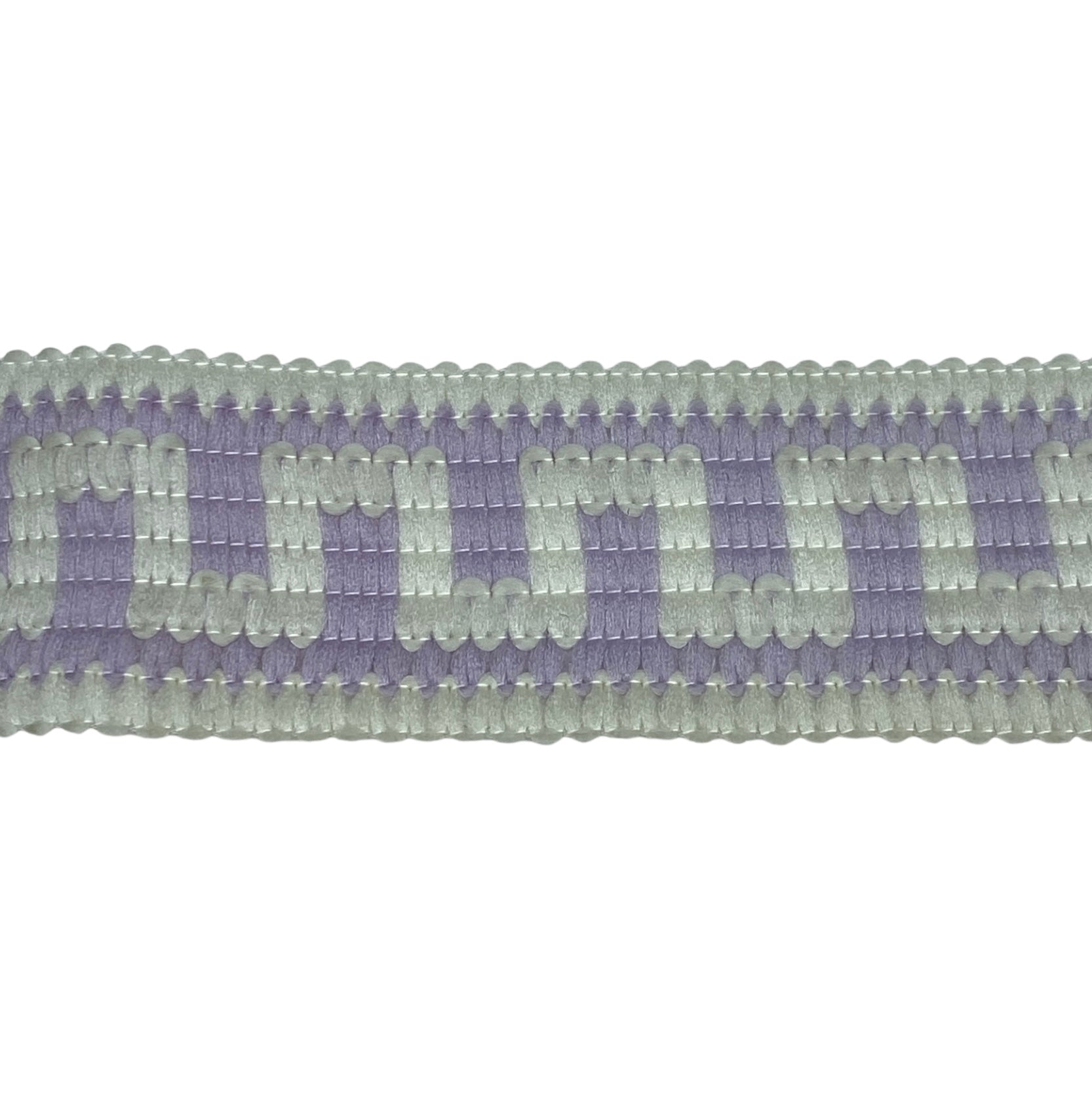 Decorative Trim - White/Light Purple