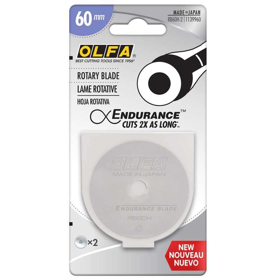 Olfa Endurance Rotary Blade - 60mm - 2pc