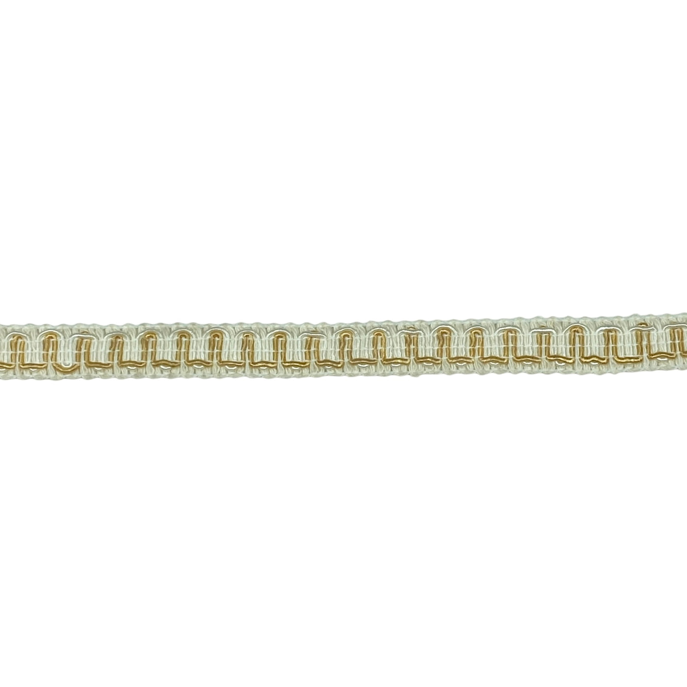 Gimp Trim - Ivory/Gold