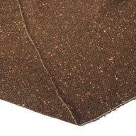 Wool Blend Coating Remnant - Brown/Orange/Yellow/Black