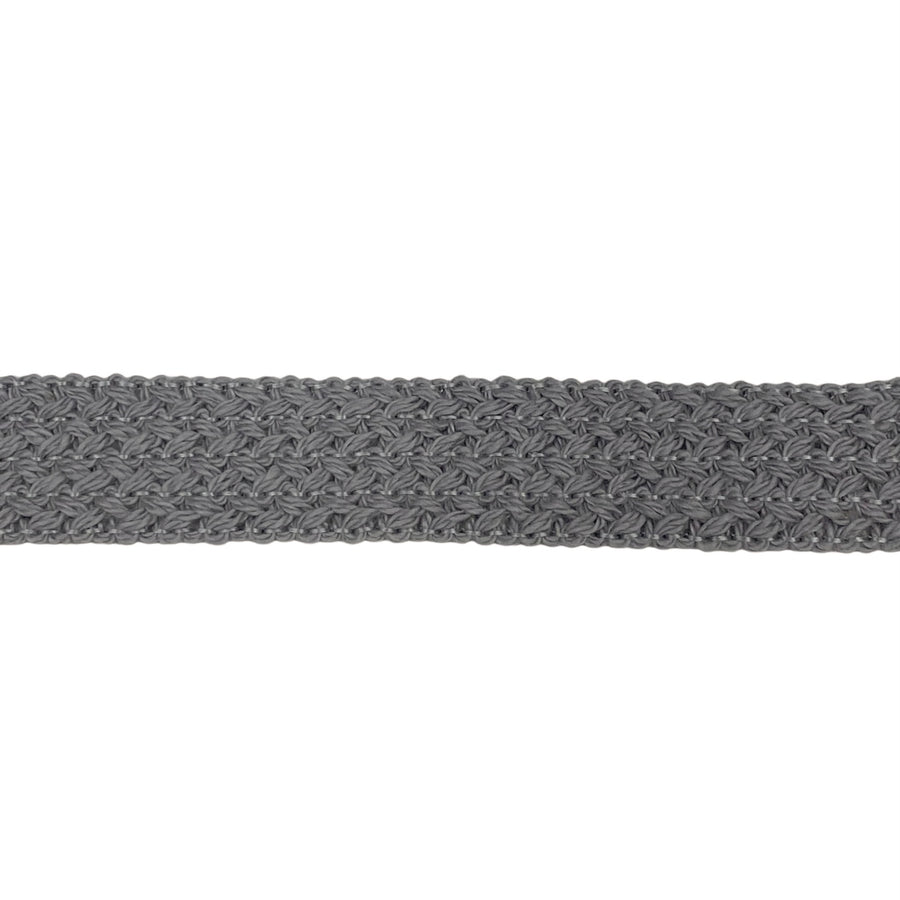 Cotton Decorative Trim - Grey