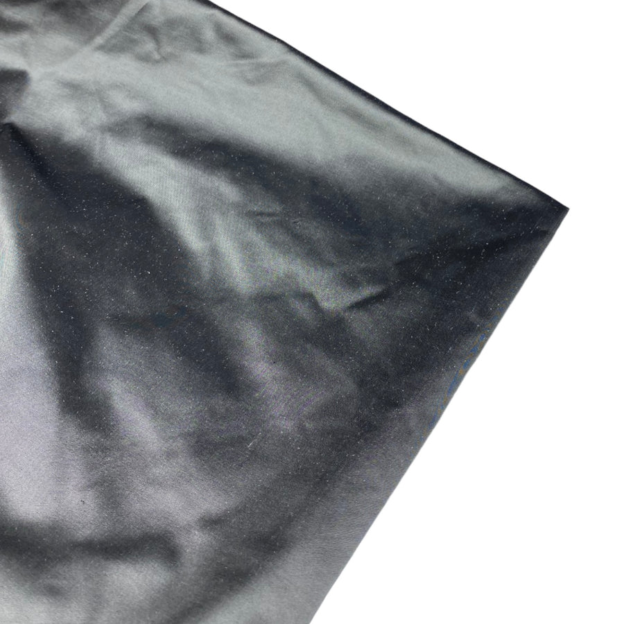 Shot Silk Taffeta - Remnant - Silver/Black