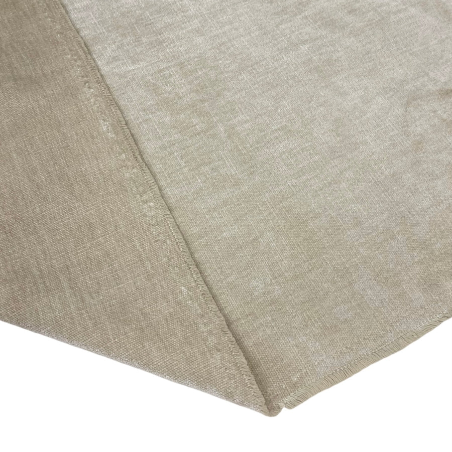 Double-faced Chenille Remnant  - Beige