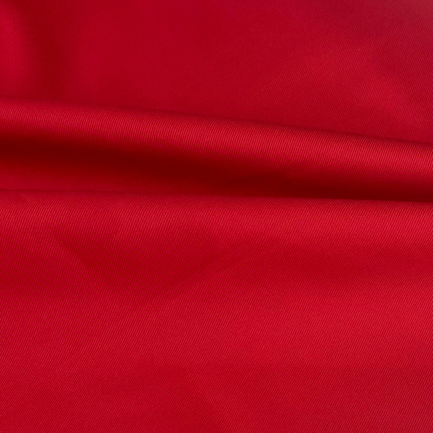 7oz Twill Cotton/Polyester Canvas - Red