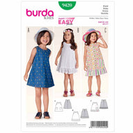 Burda Kids 9420 - Dress Sewing Pattern