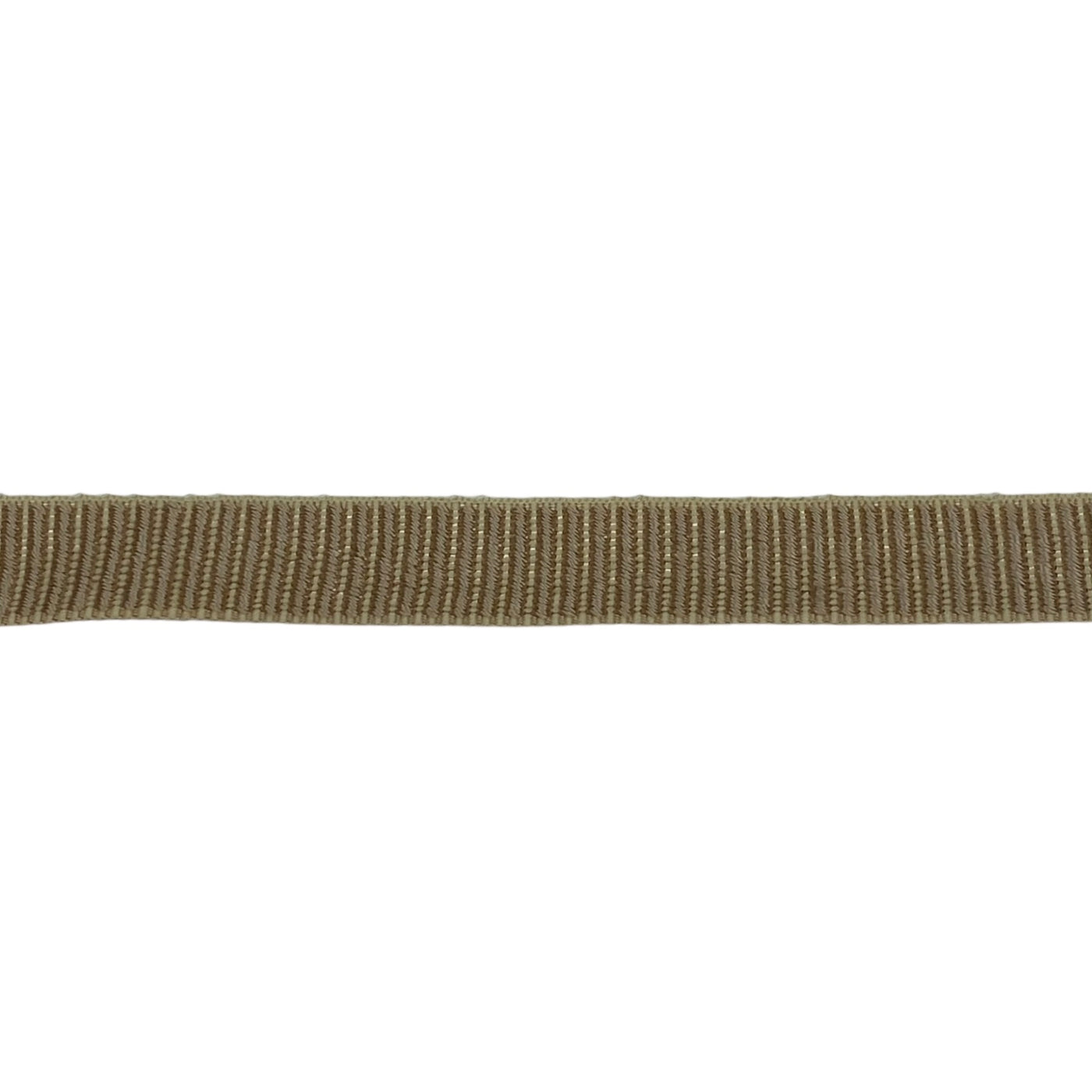 Decorative Ribbed Ribbon- Beige