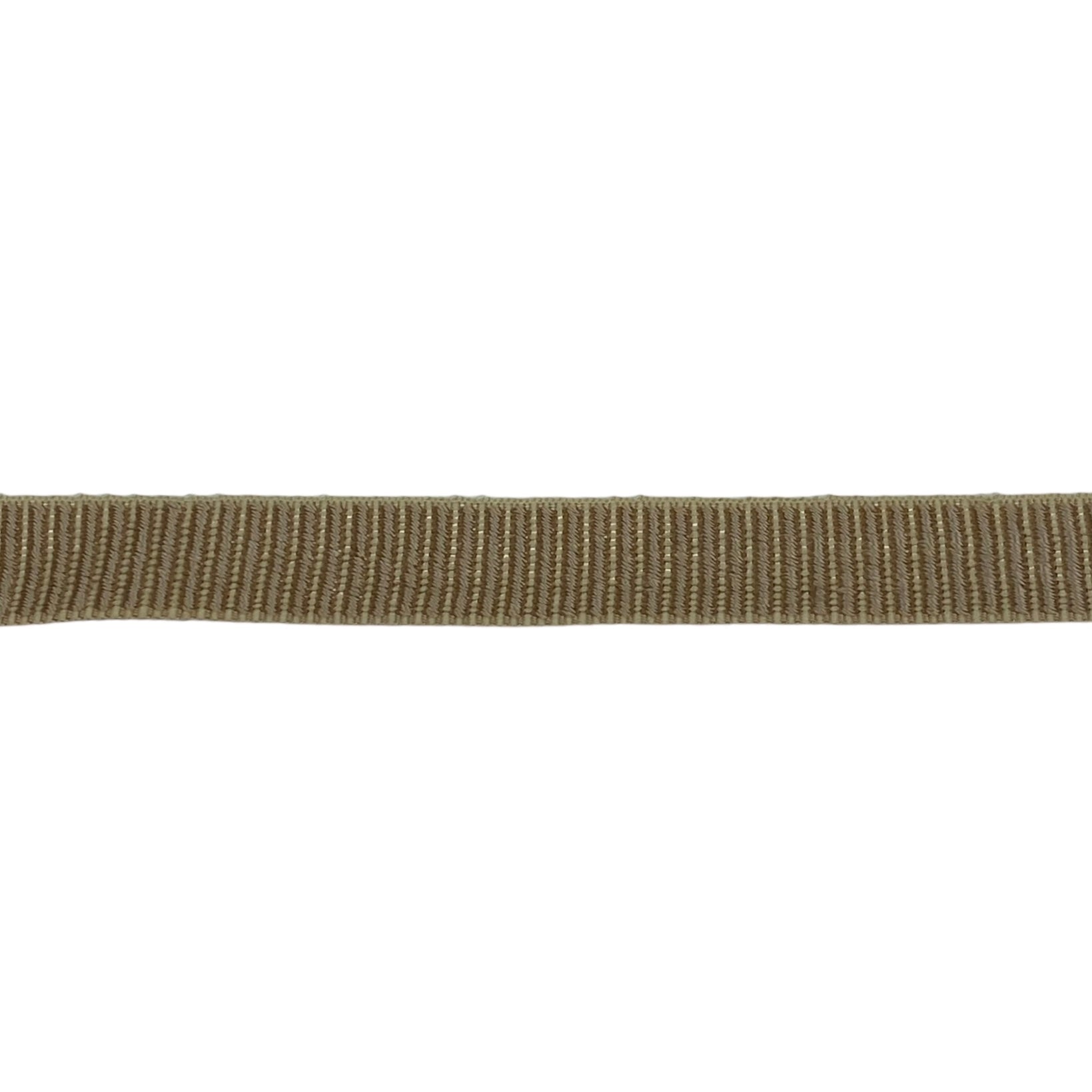 Decorative Ribbed Ribbon- Beige