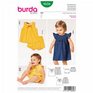 Burda Kids 9358 - Dress & Shorts Sewing Pattern