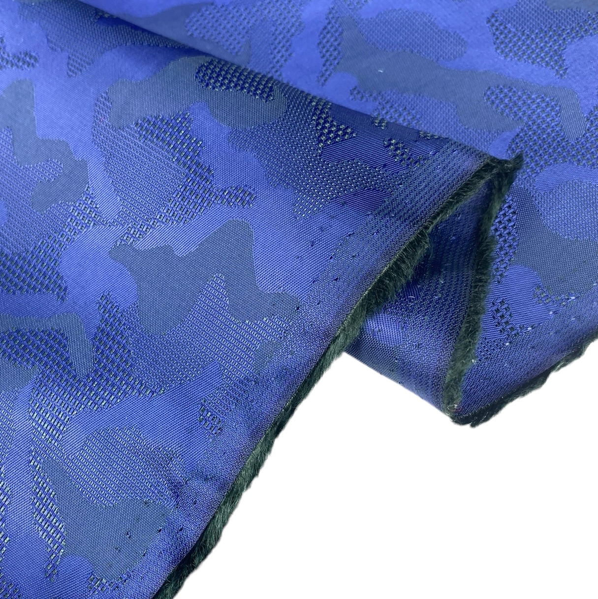 Two Tone Camouflage Lining - Blue/Black