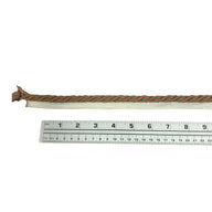 Twisted Lip Cord Trim - Copper/Sage