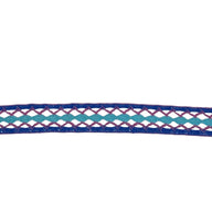 Decorative Crocheted Trim - Blue/Light Blue/Pink