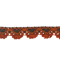 Decorative Trim - Brown/Bright Orange