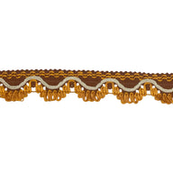 Decorative Trim - Brown/Mustard/Ivory