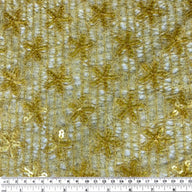 Sequin Floral Lace - Yellow