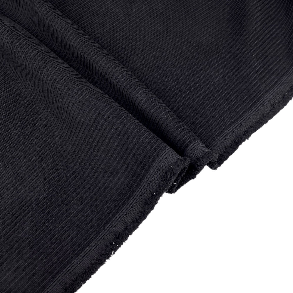 Standard Wale Corduroy Remnant - Black