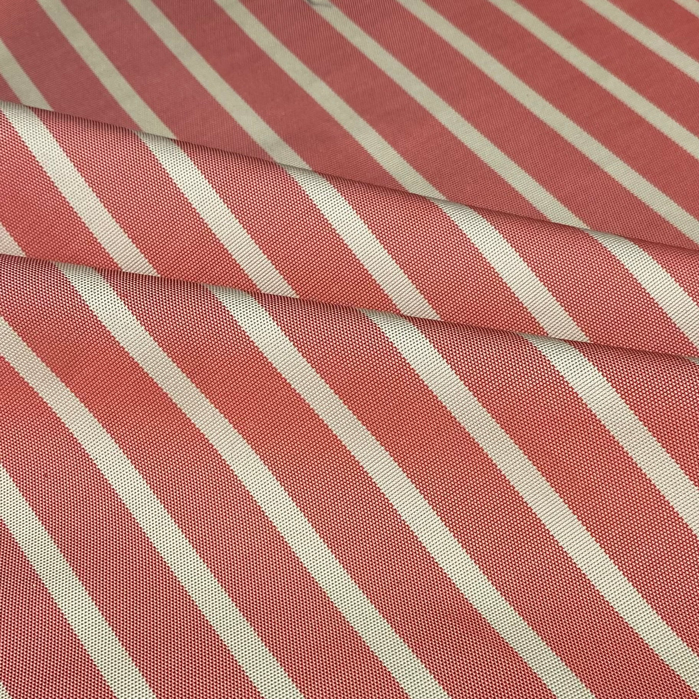 Striped Cotton - Pink/Beige - Remnant