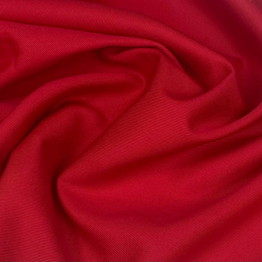 7oz Twill Cotton/Polyester Canvas - Red