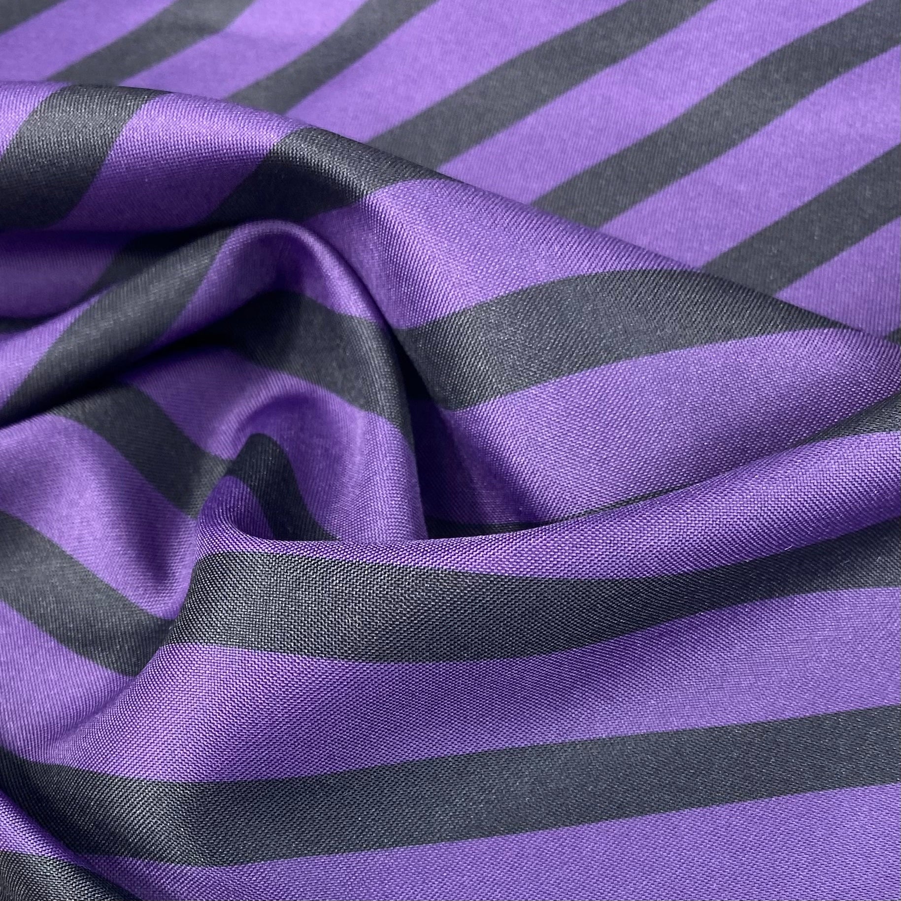 Striped Lining - Purple/Black