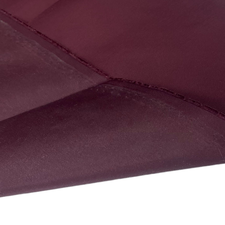 Waterproof Nylon Lining - Burgundy