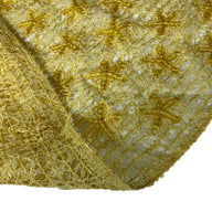 Sequin Floral Lace - Yellow