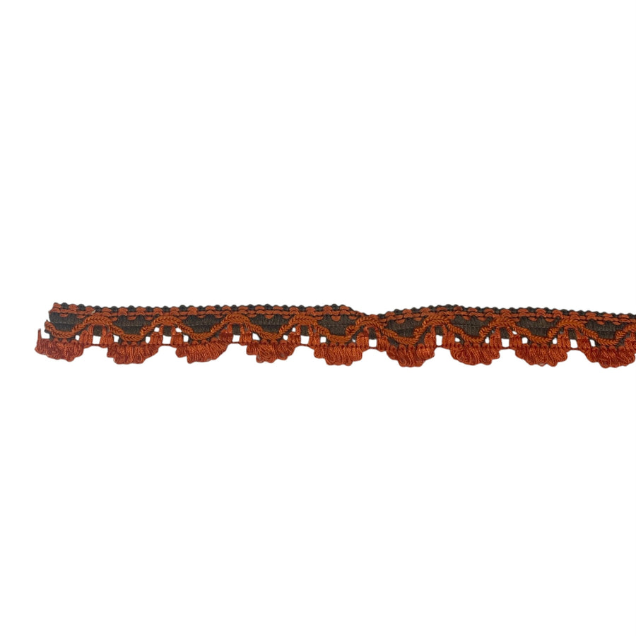 Decorative Trim - Brown/Bright Orange