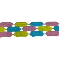 Decorative Trim - Yellow/Light Blue/Pink