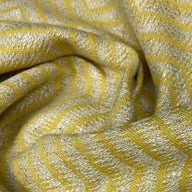 Upholstery Designer Remnant - Chevron - Yellow