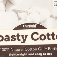 Natural Cotton Quilt Batting - 81″ x 96″