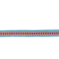 Decorative Crocheted Trim - Pink/Light Blue