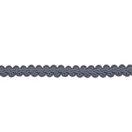 Decorative Woven Braid Trim - Grey