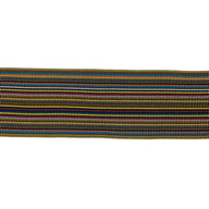 Striped Elastic Belting - Brown/Blue/Orange/Yellow/Purple/Red