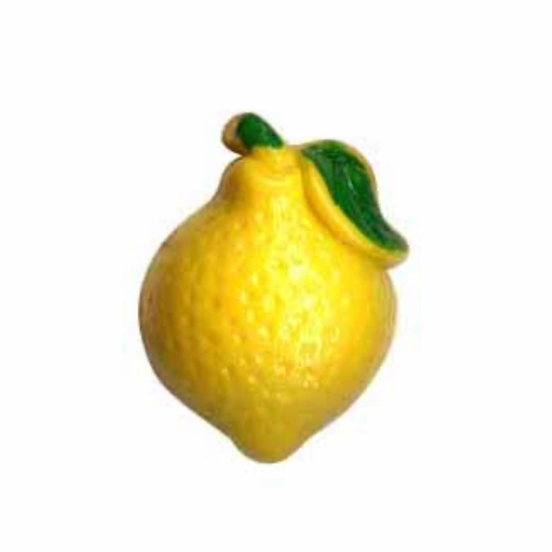 Novelty Lemon Shank Button - 18mm - 3 count