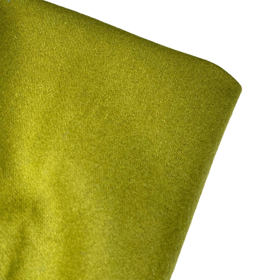 Wool Coating - Moss Green