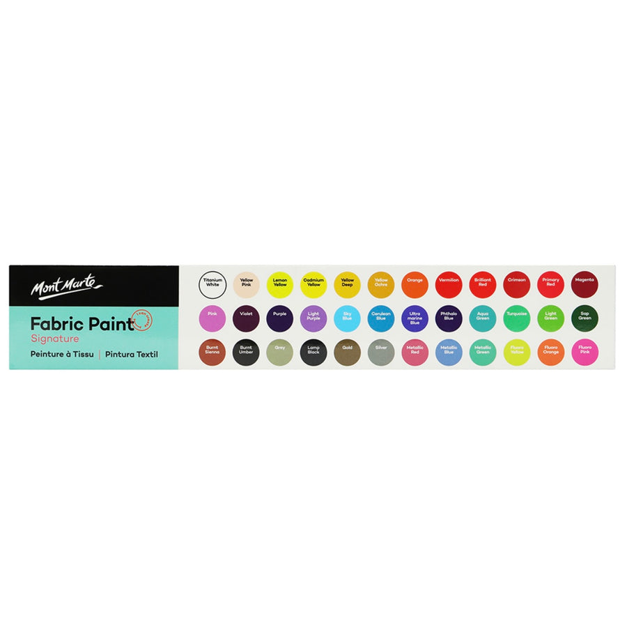 Signature Fabric Paint Set - 36pcs - 20ml each