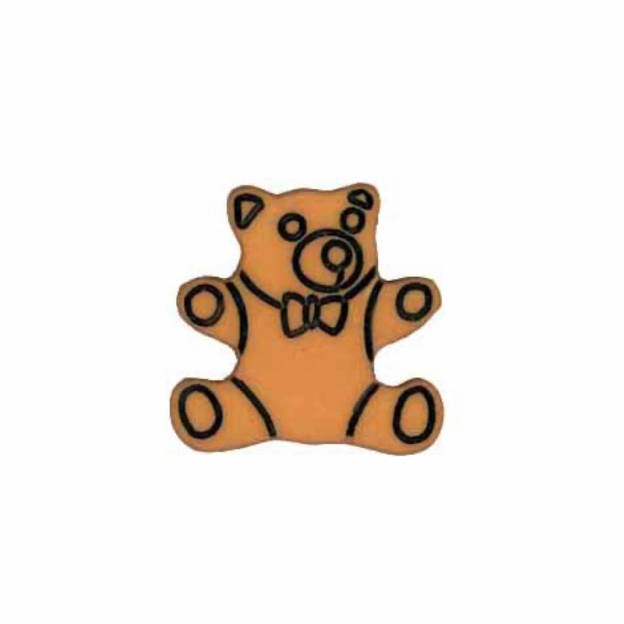 Novelty Teddy Bear Shank Button - 20mm - 2 count