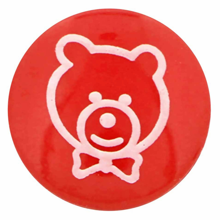 Novelty Teddy Bear Shank Button - 15mm - 3 count