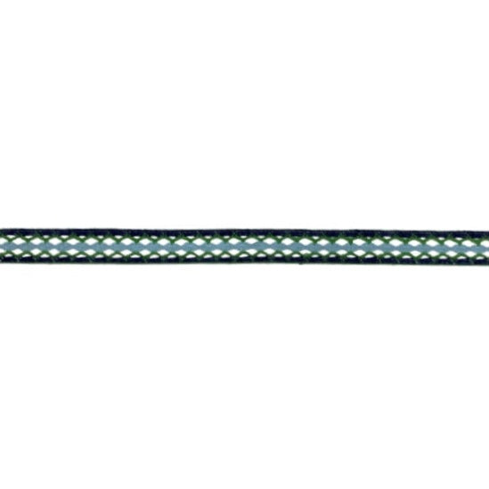 Decorative Crocheted Trim - Blue/Grey/Green